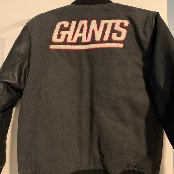 BOYS NFL GIANTS VARSITY JACKET - Picture 3 of 3